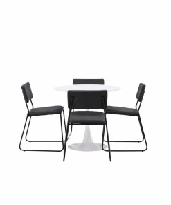 Venture Home Spisegruppe Hamden med 4 stk stoler Kenth