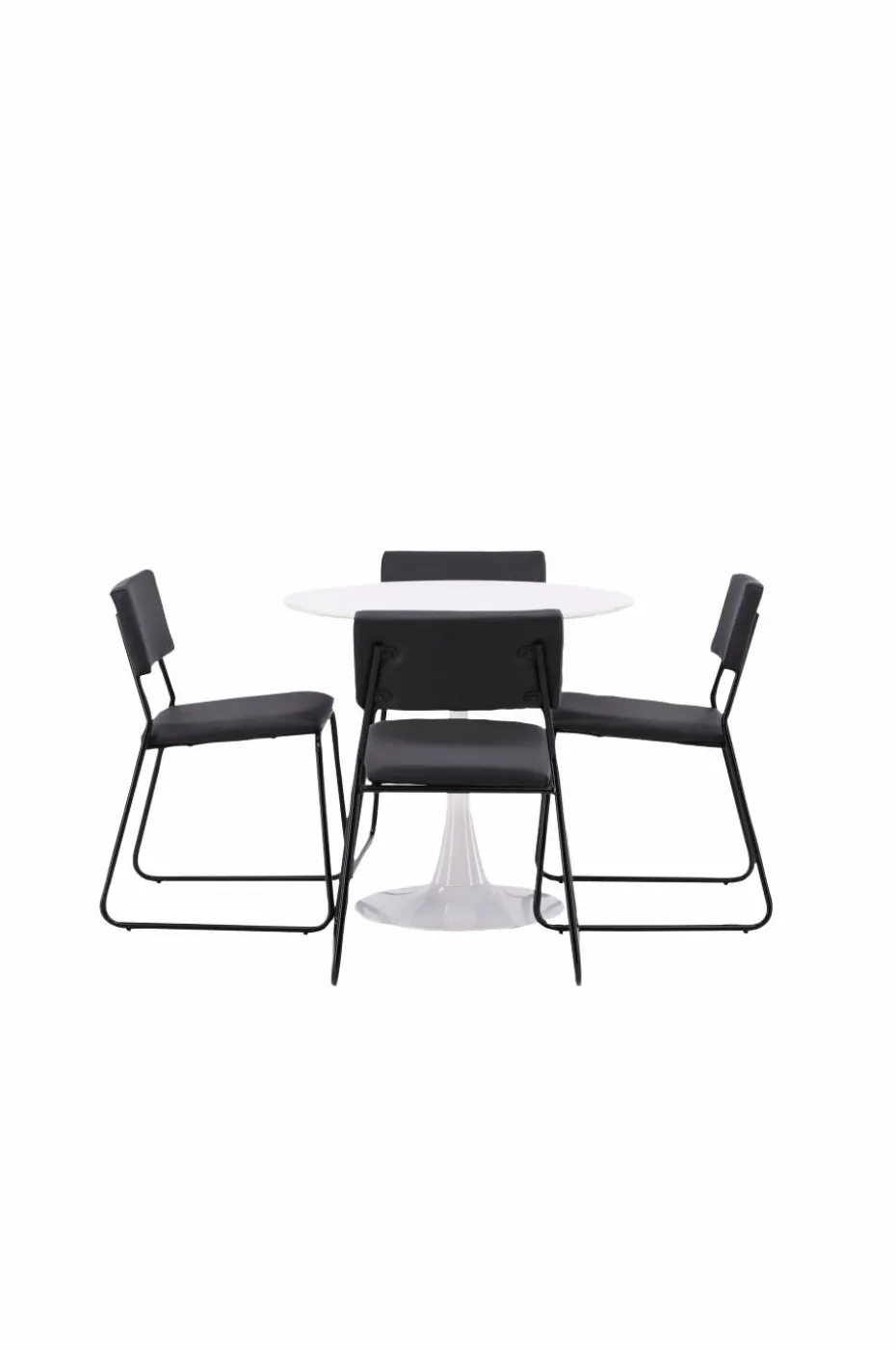 Venture Home Spisegruppe Hamden med 4 stk stoler Kenth