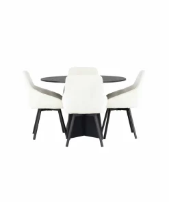 Venture Home Spisegruppe Bootcut med 4 stk stoler Rosie