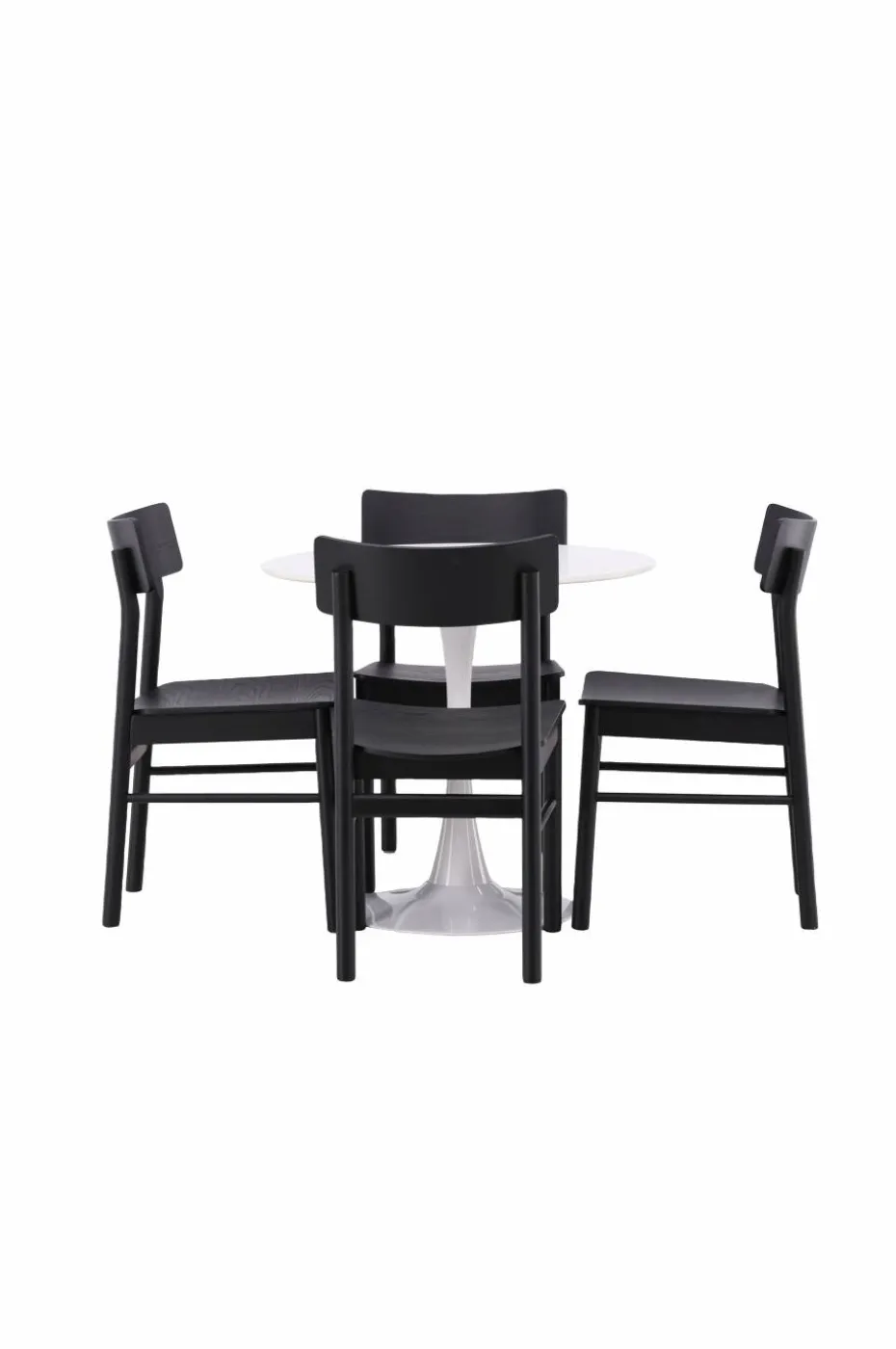 Venture Home Spisegruppe Hamden med 4 stk stoler Montros