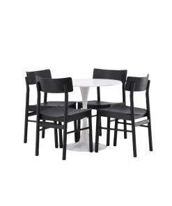 Venture Home Spisegruppe Hamden med 4 stk stoler Montros