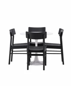 Venture Home Spisegruppe Hamden med 4 stk stoler Montros