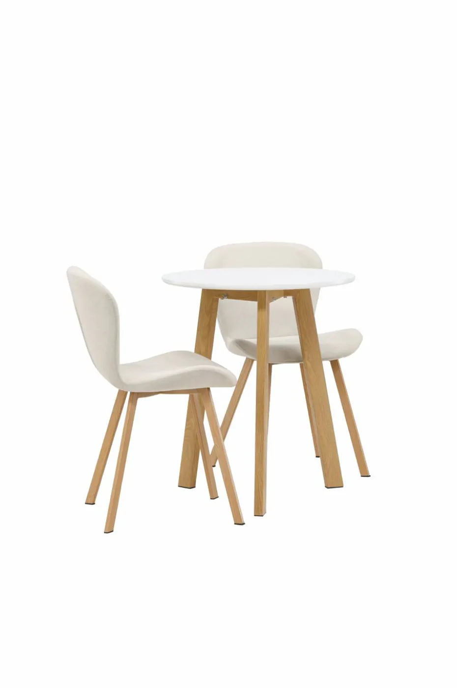 Venture Home Spisegruppe Leonora med 2 stk stoler Lilja