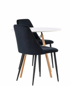 Venture Home Spisegruppe Danburi med 2 stk stoler Night