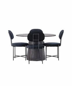 Venture Home Spisegruppe Lanzo med 4 stk stoler Stella