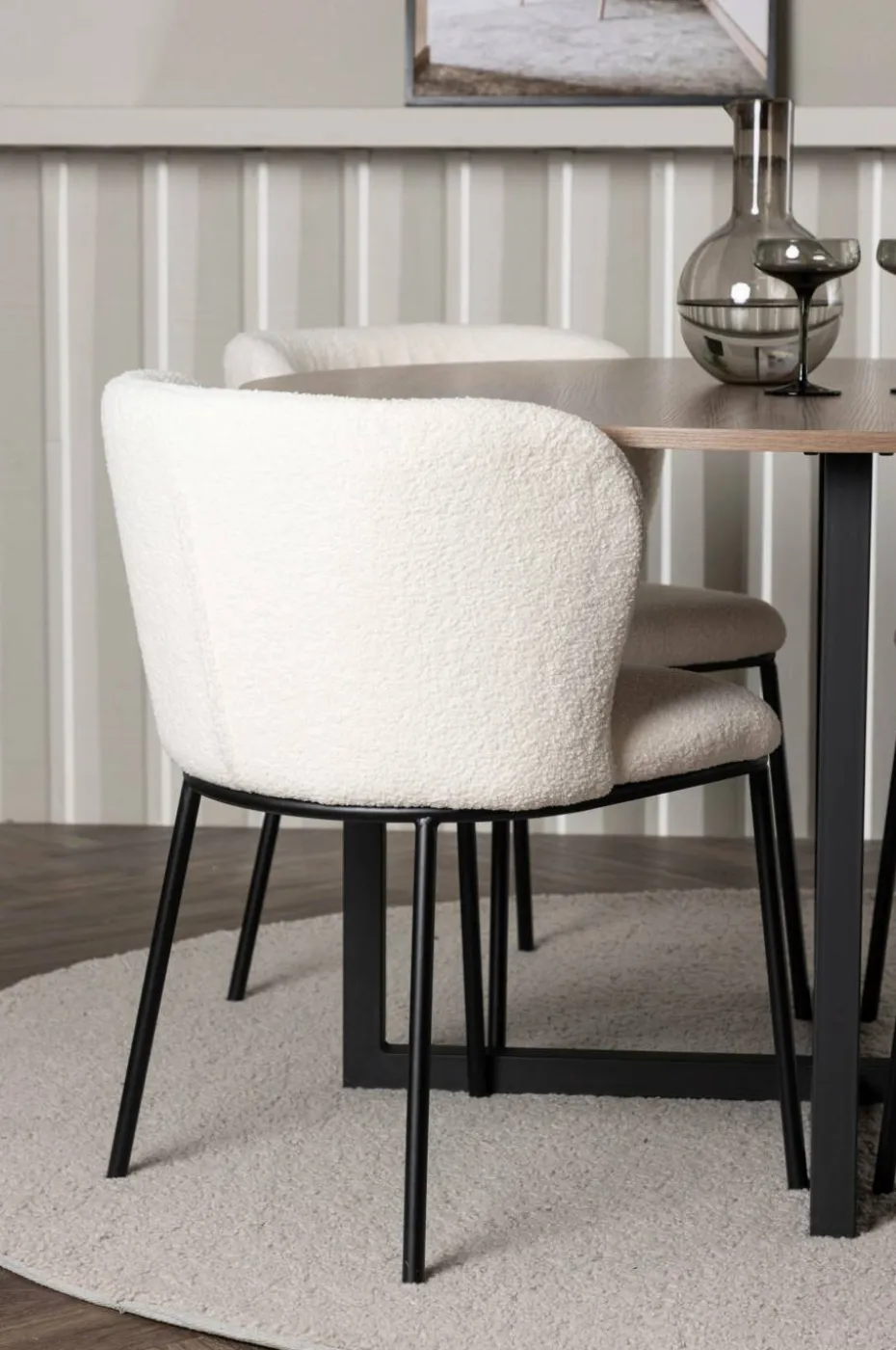 Venture Home Spisegruppe Durango med 4 stk stoler Edina