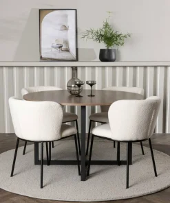 Venture Home Spisegruppe Durango med 4 stk stoler Edina