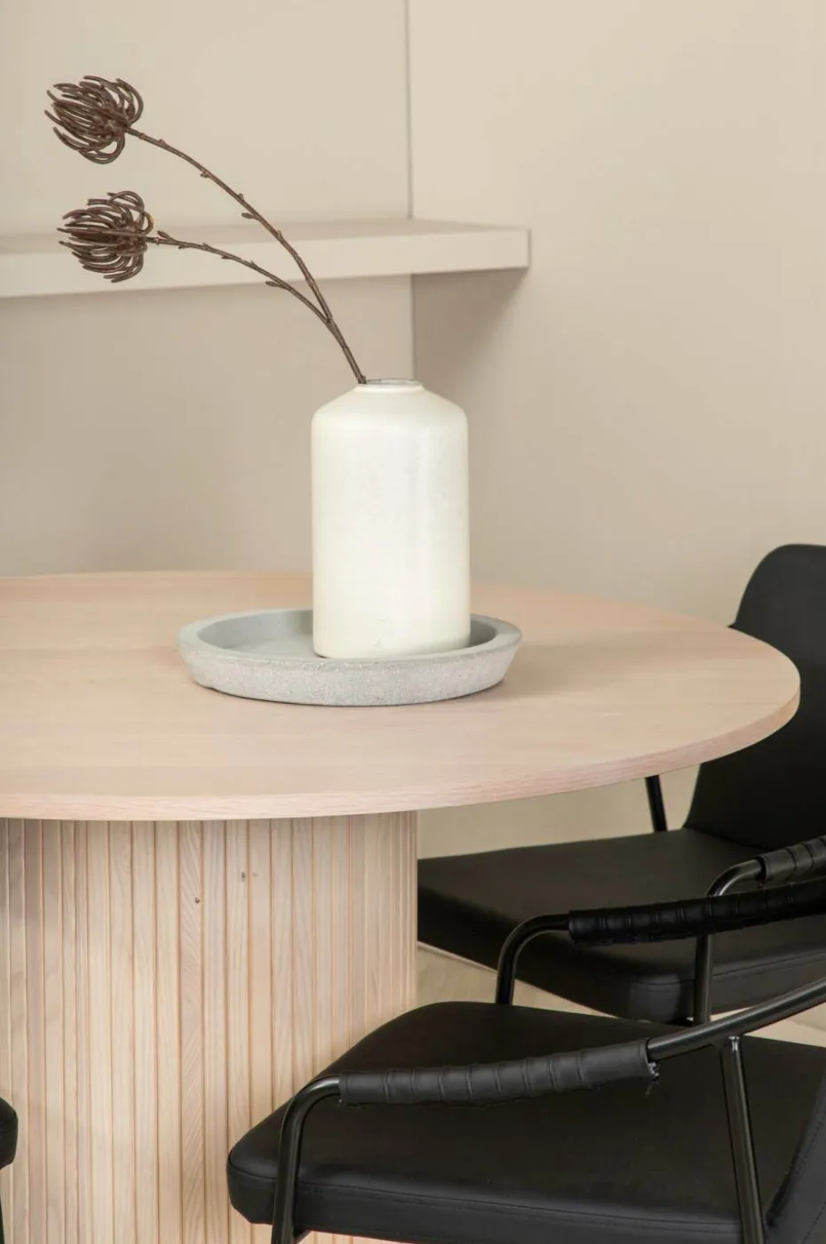 Venture Home Spisegruppe Bianca med 4 stk stoler Tvist