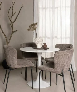 Venture Home Spisegruppe Hamden med 4 stk stoler Modesto