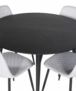 Venture Home Spisegruppe Dipp med 4 stk stoler Polar