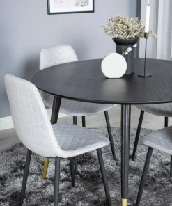 Venture Home Spisegruppe Dipp med 4 stk stoler Polar
