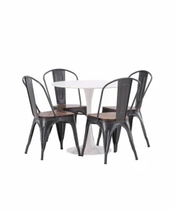 Venture Home Spisegruppe Hamden med 4 stk stoler Tempe