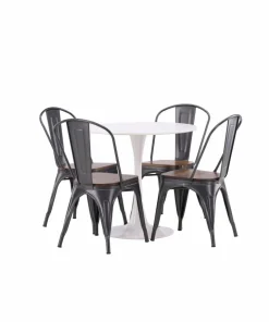 Venture Home Spisegruppe Hamden med 4 stk stoler Tempe