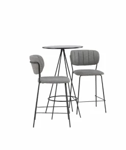 Venture Home Spisegruppe Bistro med 2 stk stoler Bell