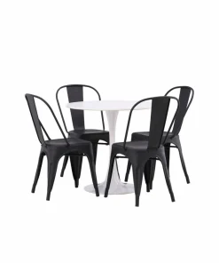 Venture Home Spisegruppe Hamden med 4 stk stoler Tempe