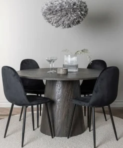 Venture Home Spisegruppe Lanzo med 4 stk stoler Polar