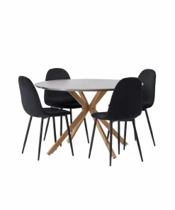 Venture Home Spisegruppe Piazza og stolene Polar