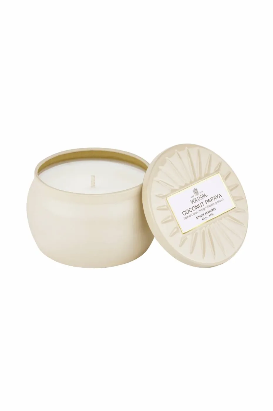Voluspa Coconut Papaya- Petite Candle 25H