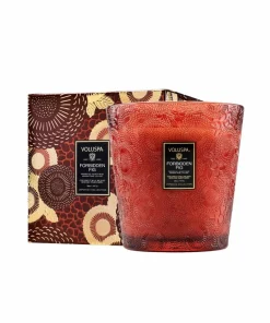 Voluspa Forbidden Fig Boxed Luxe Jar Candle 80H