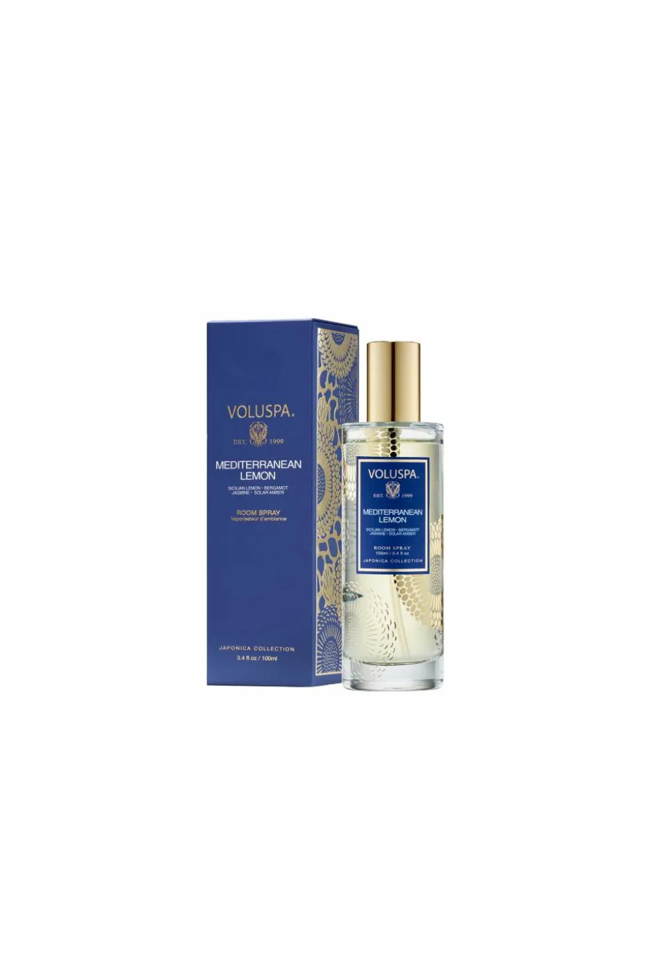 Voluspa Mediterranean Lemon Room Spray 100 Ml