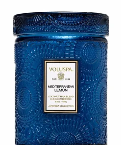 Voluspa Mediterranean Lemon Small Jar Candle 50H