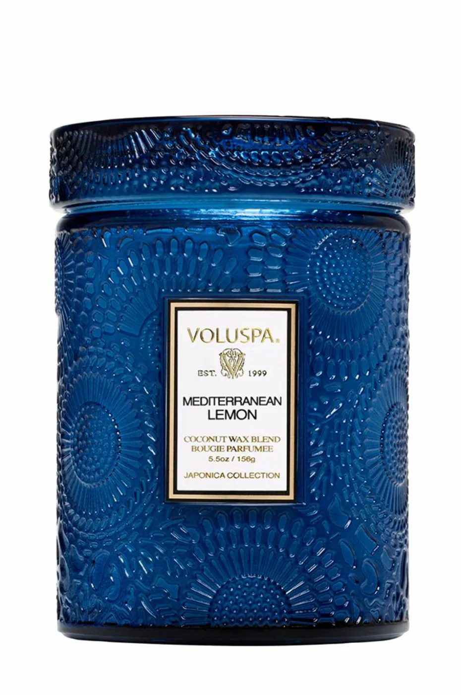 Voluspa Mediterranean Lemon Small Jar Candle 50H