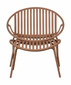 WOOOD Bruce Lounge Chair + Hocker