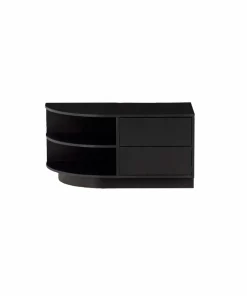 WOOOD Tv-benk Finca rund venstre 78 cm