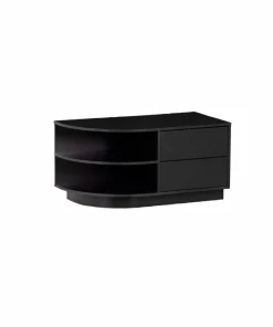 WOOOD Tv-benk Finca rund venstre 78 cm