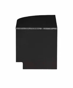 WOOOD Tv-benk Finca rund venstre 78 cm