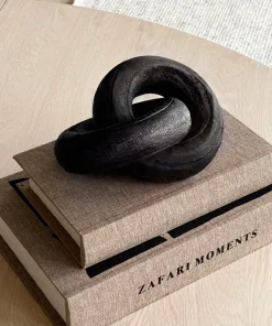 Zelected by Houze Dekorasjon Mono Knot Black Wood